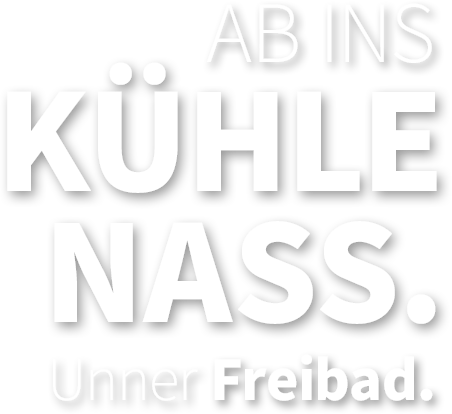 Ab ins kühle Nass